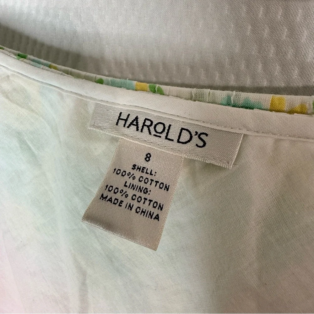Vintage Harolds Floral Multicolor Skirt